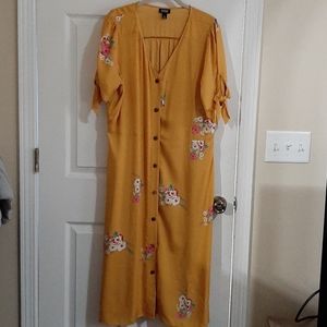 a.n.a Floral Dress